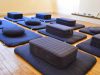 Meditation Cushions in Meditating Room for Relaxing and Peaceful
